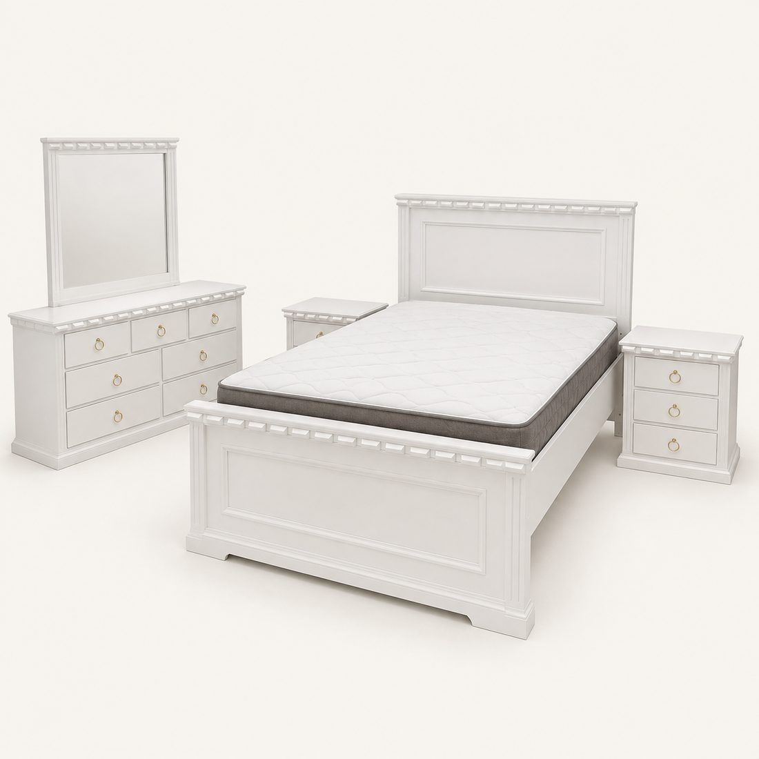 Juego de Dormitorio Blanco